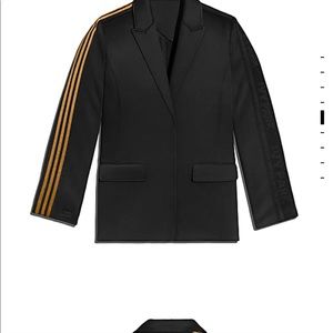 Ivy Park Drip 2.2 Black Suit Jacket Large - New